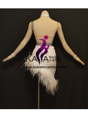 KAKAL1422,Women Latin Dance Wear,Girls Salsa Practice Dance Dress Tango Samba Rumba Chacha Dance Dress,Latin Dance Dress