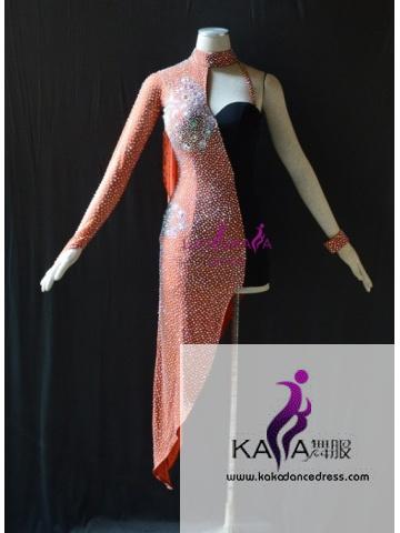 KAKAL1533,Women Latin Dance Wear,Girls Salsa Practice Dance Dress Tango Samba Rumba Chacha Dance Dress,Latin Dance Dress